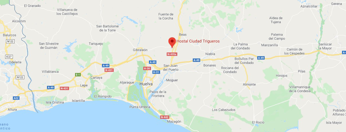 Conoce Huelva mapa-Atención al cliente